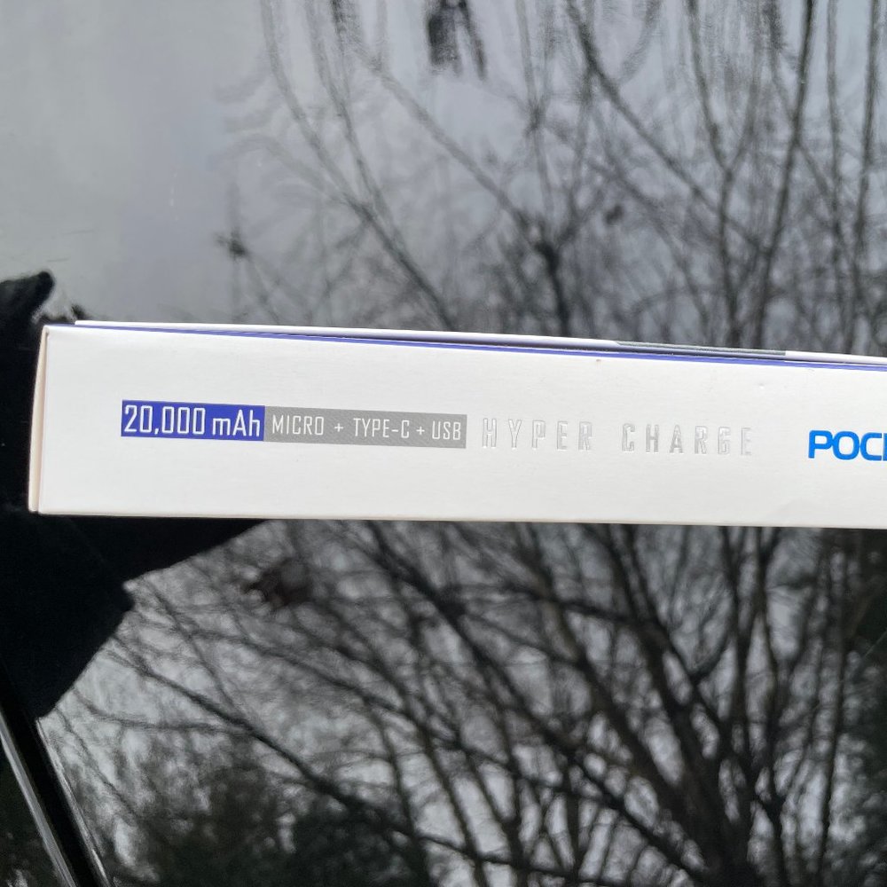 20,000 mAh Portable Battery with Power Delivery